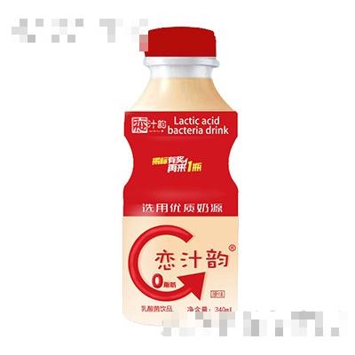 戀汁韻原味乳酸菌飲品340ml