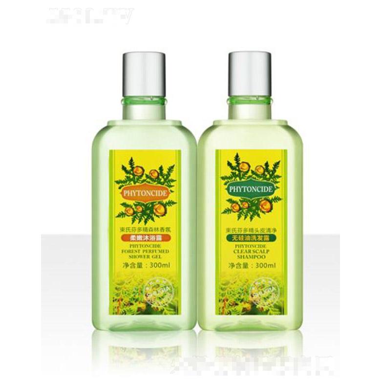 束氏芬多精洗護兩件套 300ml+300ml 洗發沐浴兩件套