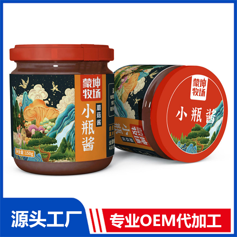 蘑菇醬 小瓶醬OEM/ODM貼牌代工批發(fā)定制源頭廠家