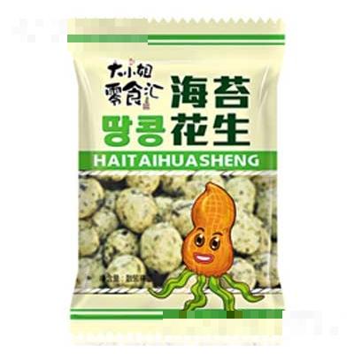 大小姐零食匯海苔花生散稱