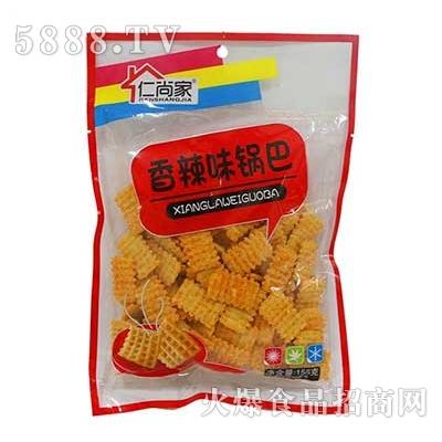 仁尚家香辣味鍋巴休閑食品155g袋裝