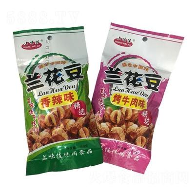 上味佳蘭花豆香辣味、烤牛肉味150g