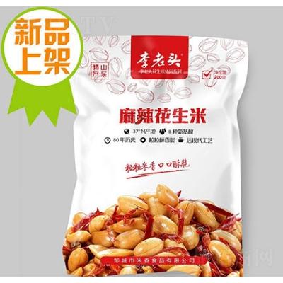 李老頭麻辣花生米袋裝200g