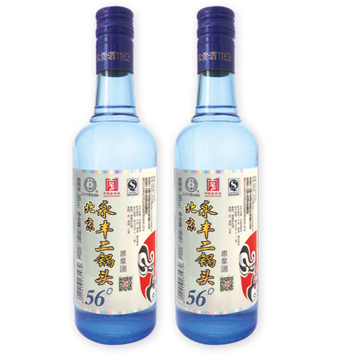 永豐原漿二鍋頭酒 酒精度 56° 500ML×12瓶藍瓶.jpg