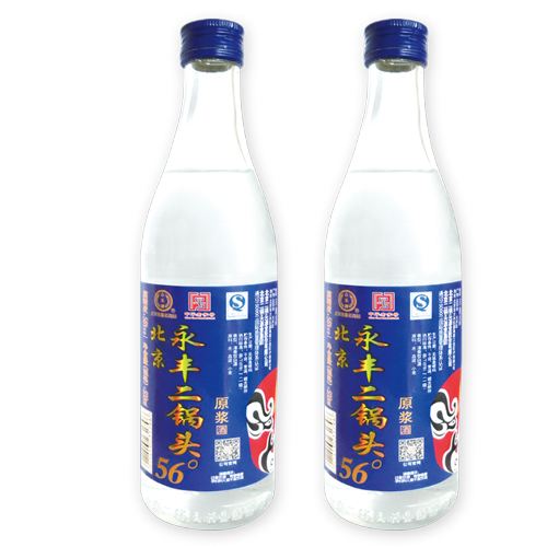 永豐原漿二鍋頭酒 酒精度 56° 500ML×12瓶白瓶.jpg